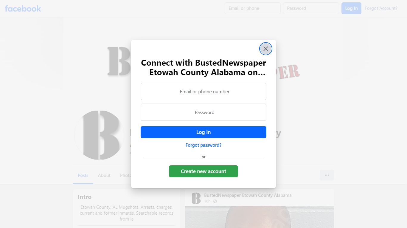 BustedNewspaper Etowah County Alabama - Facebook